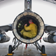 Illustration for article titled The interior of an F-16s engine looks like a surprisingly comfy place